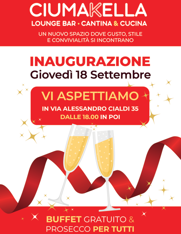 Inaugurazione ristorante Ciumakella con cucina romana a Roma Garbatella