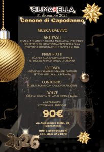 Ciumakella Ristorante Garbatella Roma - Cecone Capodanno 2025
