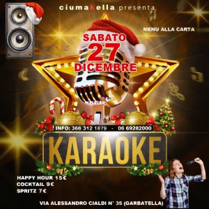 Musica con Karaoke - Ristorante a Roma Garbatella in via Alessandro Cialdi 35