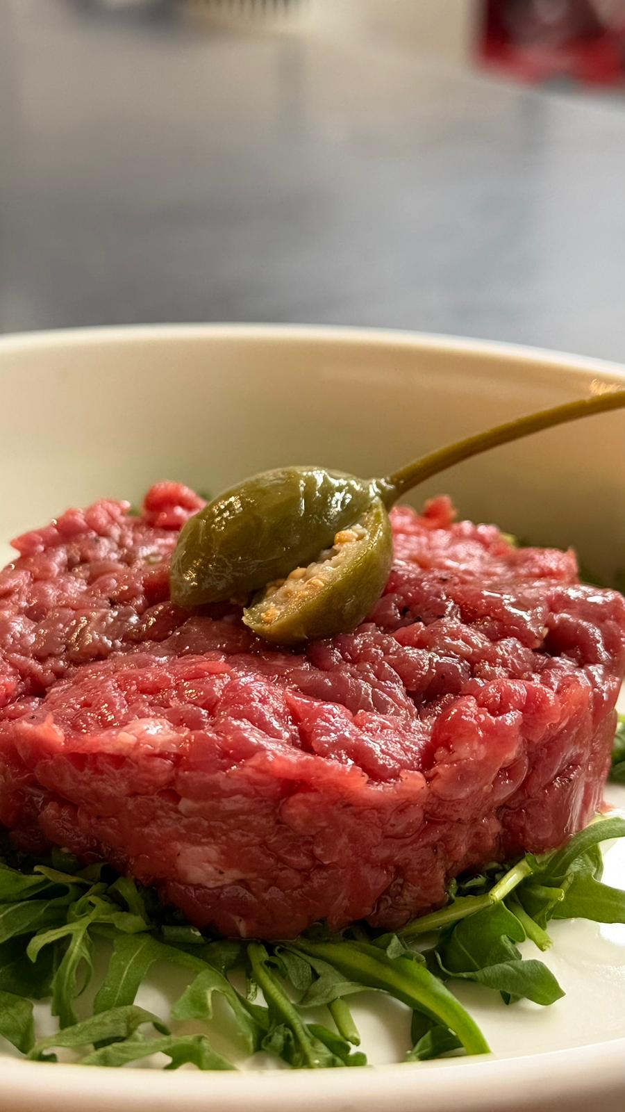 Tartare di Fassona - Ristorante Ciumakella a Roma Garbatella